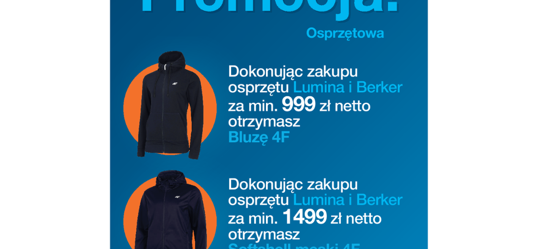 zgarnij polar 4F lub&nbsp;kurtkę softshell 4F | PROMOCJA osprzęt z&nbsp;HAGER