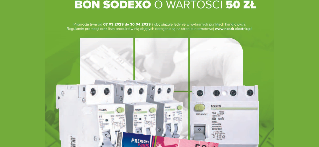 karty SODEXO wartość 50 zł | Promocja Noark
