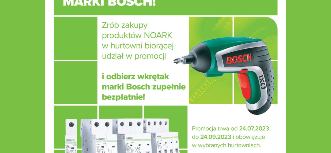 Wkrętak akumulatorowy | Promocja Noark