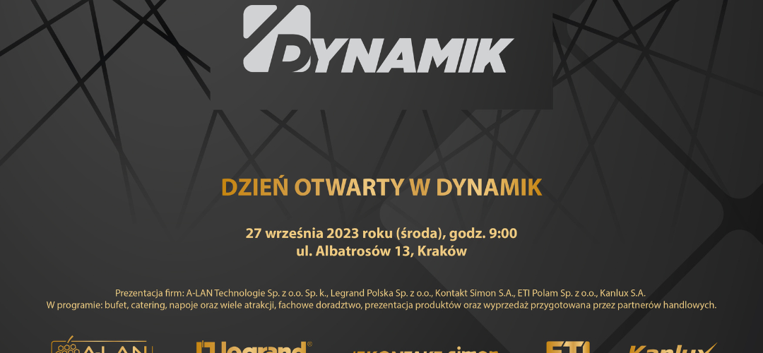 DZIEŃ OTWARTY w Dynamik | Kraków 27 września 2023 r.